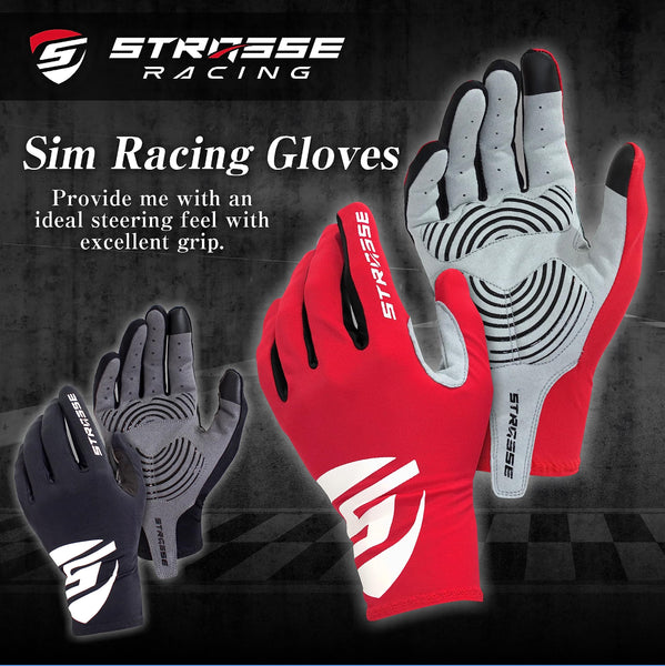 ＳＴＲＡＳＳＥ STRASSE sports actiity Gloves Simulator Racing Driving Steering Wheel Controller