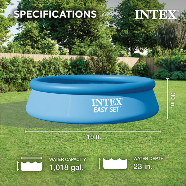 Intex 6ft x 20in Easy Set Swimming Pool #28101, Blue