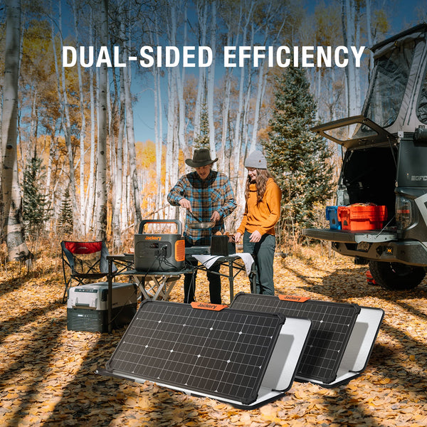 Jackery SolarSaga 200W Portable Solar Panel, Foldable Solar Panel, Off-Grid Power for Outdoor Adventures, Emergency