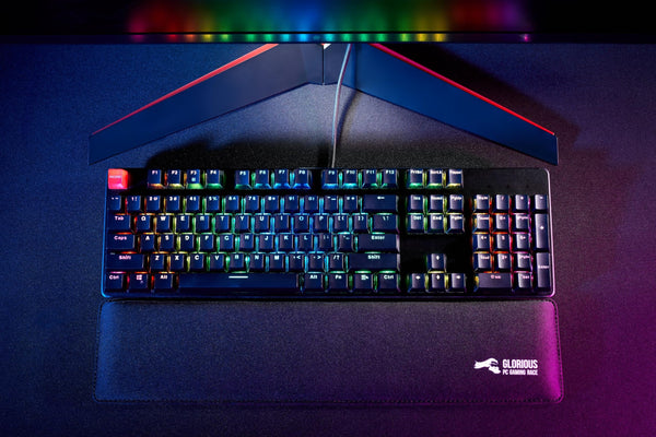 Glorious Gaming GMMK Compact 60%, Barebones (Frame Only) - Mechanical Gaming Keyboard, Per Key RGB, Hotswap & Customisable, International/ISO Layout - Black