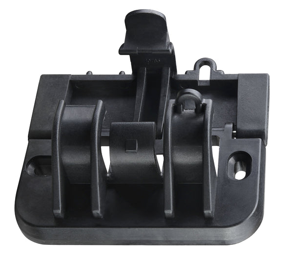 Masterplug Pro-XT Four Socket Open Cable Reel Extension Lead with Winding Handle, Thermal Cut Out and Power Switch, 25 Metres High Visibility Cable , Green