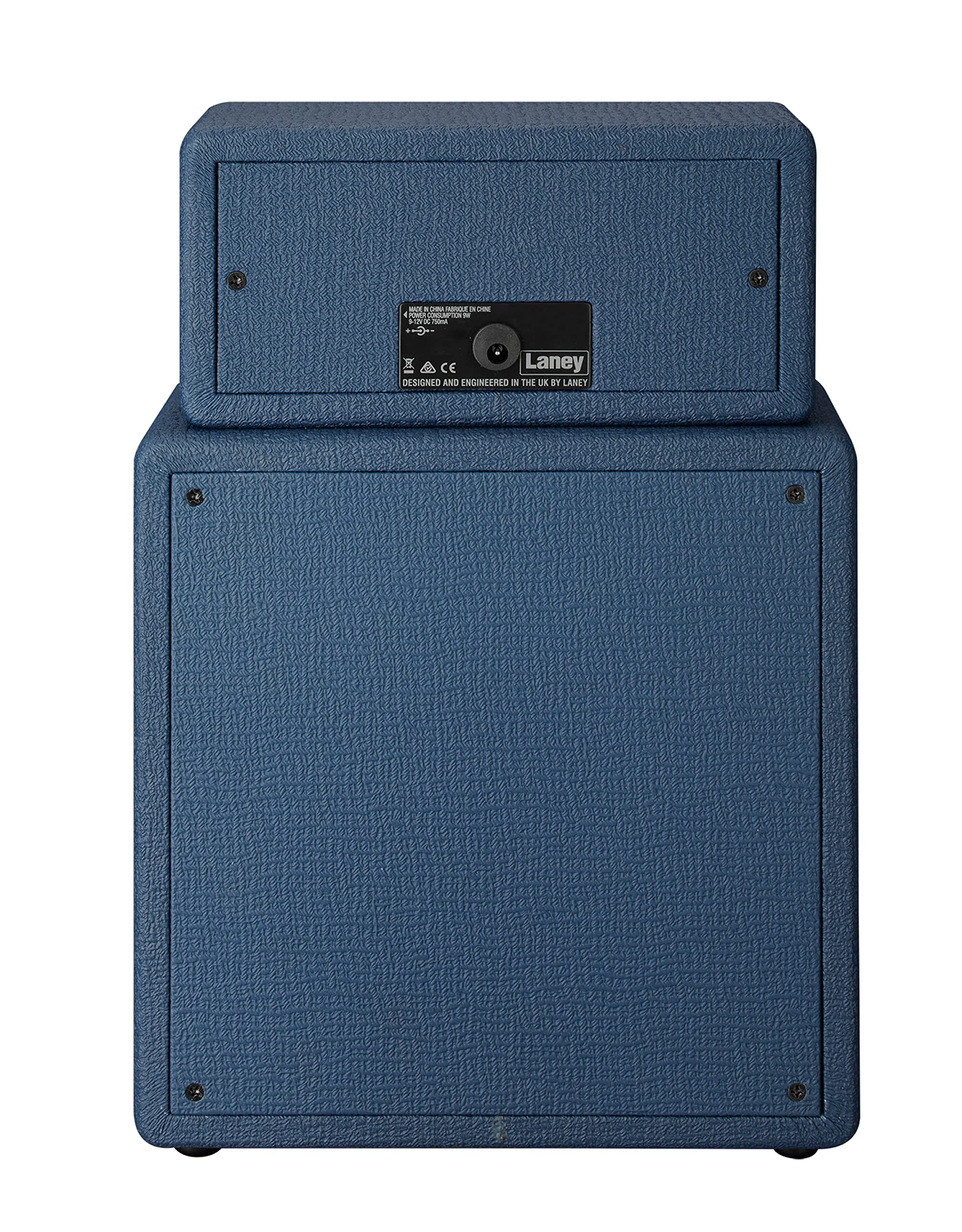 Laney MINISTACK-IRON Battery Powered Guitar Amp – Compact 6W Mini Stack with 4 Speakers, Clean/Drive, Delay, LSI Smartphone Input, AUX In, Headphone Out & Free Ultimate Guitar Subscription - Ironheart