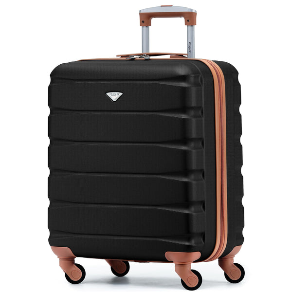 Flight Knight Set of 3 Lightweight 4 Wheel ABS Hard Case Suitcases Cabin & Hold Luggage Options Approved for Over 100 Airlines Including easyJet, British Airways, Ryanair, Jet2 & Many More