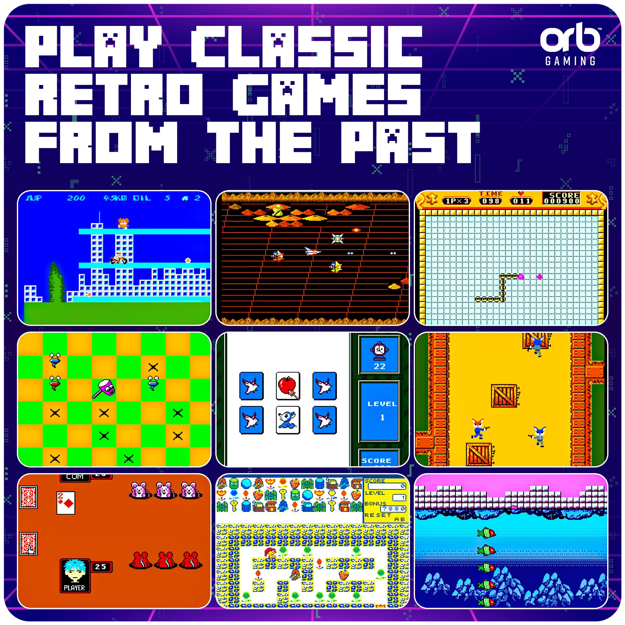 Official Atari Cartridge Handheld Mini Arcade Console with 3 Games - Pong Sports, Asteroids & Missle Command, 2" Colour Screen, Keyring, Retro Gaming Console Gift for Him and Her