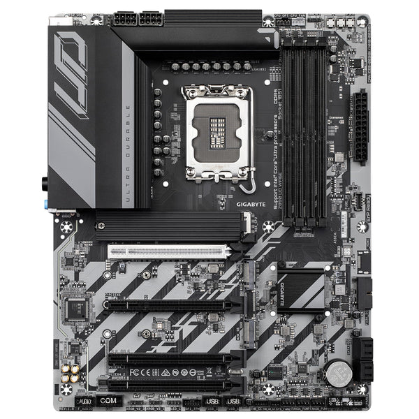 GIGABYTE Z890I AORUS ULTRA Motherboard - Supports Intel Core Ultra (Series 2) CPUs, 8+1+2 phases VRM, up to 8800MHz DDR5 (OC), 1xPCIe 5.0 + 1xPCIe 4.0, Wi-Fi 7, 2.5GbE LAN, Thunderbolt 4