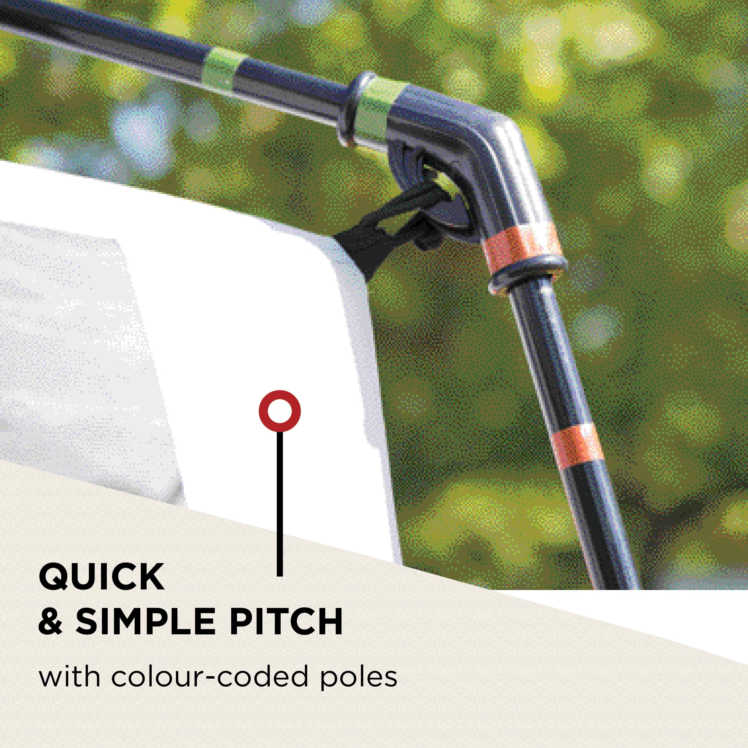 Coleman Tent Octago, 3 Man Tent Ideal for Camping in the Garden, Dome Tent, Waterproof 3 Person Camping Tent with Sewn-in Groundsheet