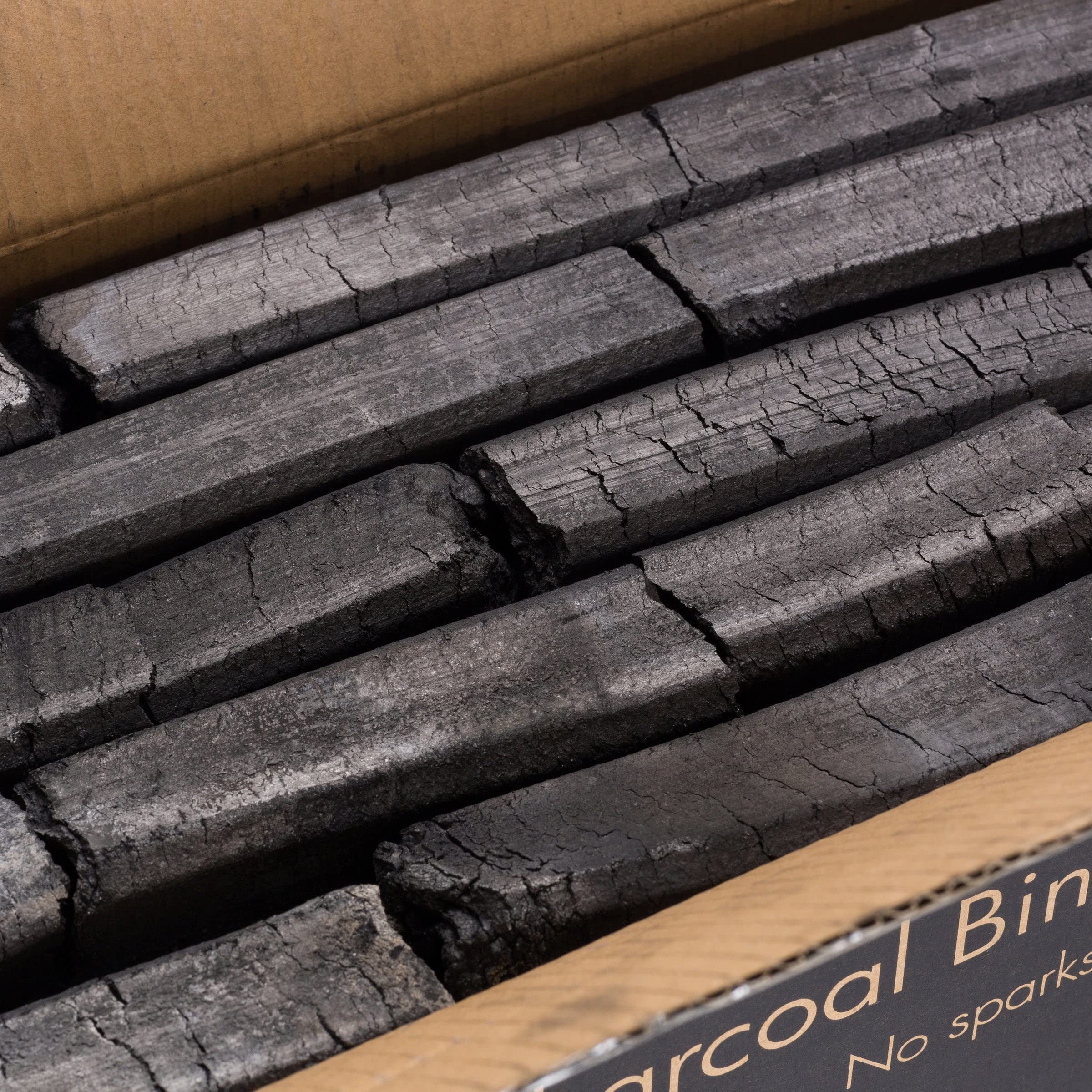 Emma Basic - White Charcoal Binchotan 10Kg | Konro Grill Charcoal | Smoke- Free | Odour-Free | Longer Burning