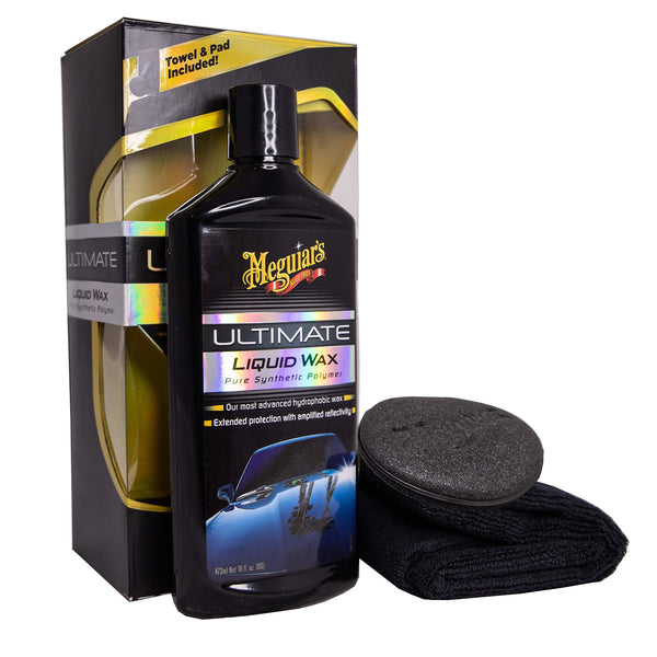 Meguiar's G210516EU Ultimate Liquid Wax 473ml, Incredible Gloss & Slickness That Lasts