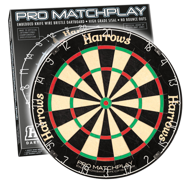 Harrows Dart Boards I Dartboard Official Size I Darts Board with Ultra Thin Knife Wire for Maximum Scoring I Compatible with Dart Board Stand, Dart