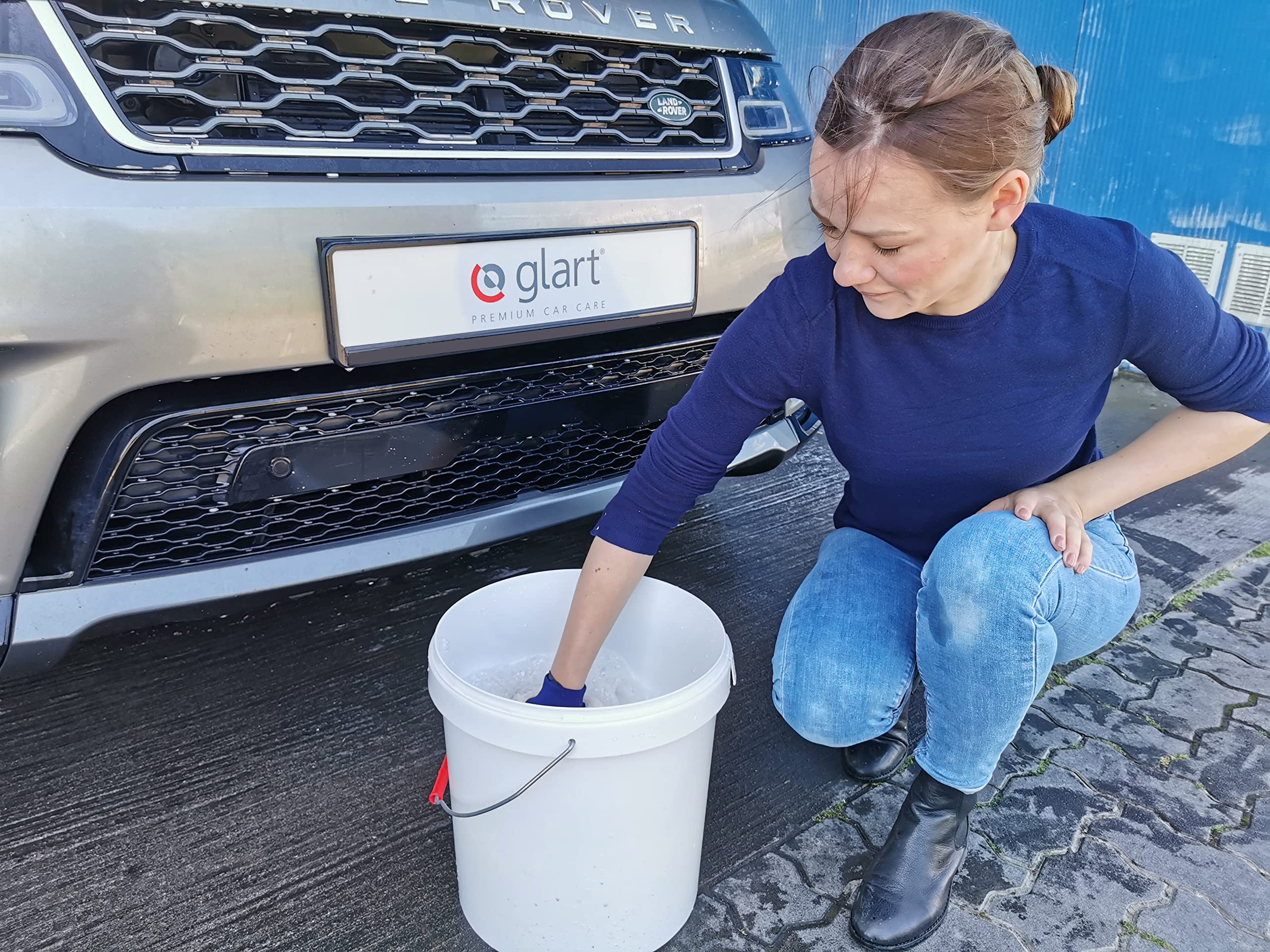 Glart Premium Invisible Car Glass Cleaner 500ml, for Windows, Rain, Glass Polish, Screen Wash