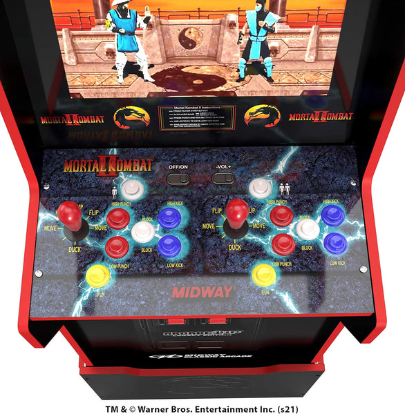 Arcade1UP MIDWAY LEGACY 12 GAMES ARCADE MACHINE WITH RISER