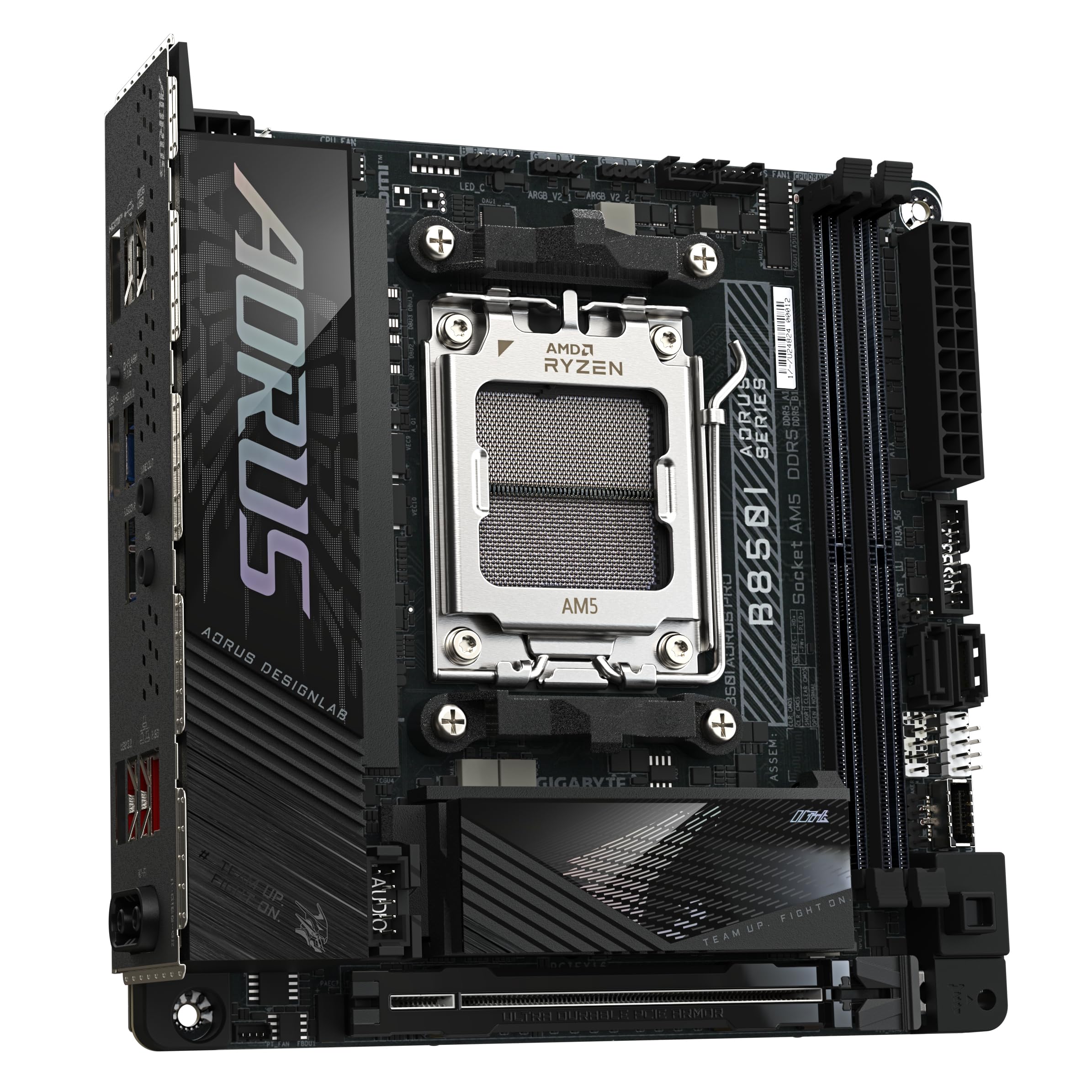 GIGABYTE B850 AORUS ELITE WIFI7 Motherboard - AMD Ryzen 9000 Series CPUs, 14+2+2 Phases Digital VRM, up to 8200MHz DDR5 (OC), 1xPCIe 5.0 + 2xPCIe 4.0 M.2, 2.5 LAN, WIFI 7, USB 3.2 Gen 2x2
