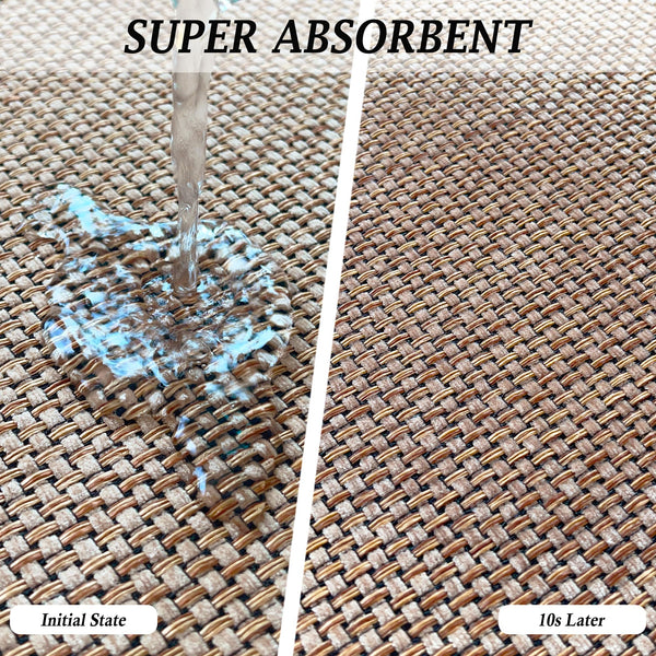 Artnice Kitchen Rug Mat Sets Non Slip Washable, Absorbent Floor Mats for Kitchen, Runner Rugs Set for Kitchen, Hallway, Dining Room, 44x77cm+44x120cm,