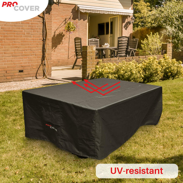 Premium Outdoor Furniture Cover: Durable, Waterproof Fabric with PVC Coating. Thick, Long-Lasting, Ideal for Garden Table, Lounge, Furniture, Terrace.