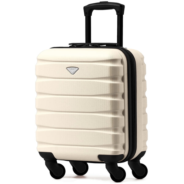 Flight Knight Set of 3 Lightweight 4 Wheel ABS Hard Case Suitcases Cabin & Hold Luggage Options Approved for Over 100 Airlines Including easyJet, British Airways, Ryanair, Jet2 & Many More