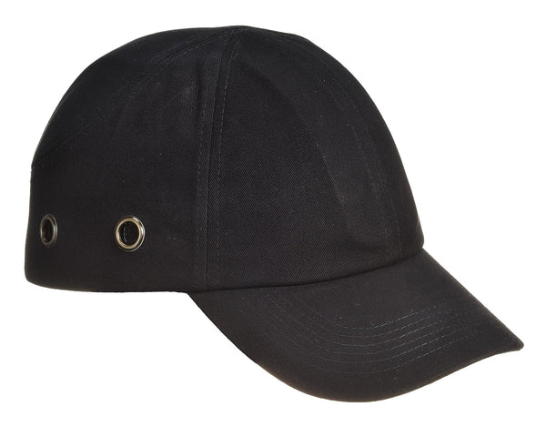 Portwest PW59 Hard Hat Lightweight Adjustable Safety Bump Cap Helmet Black