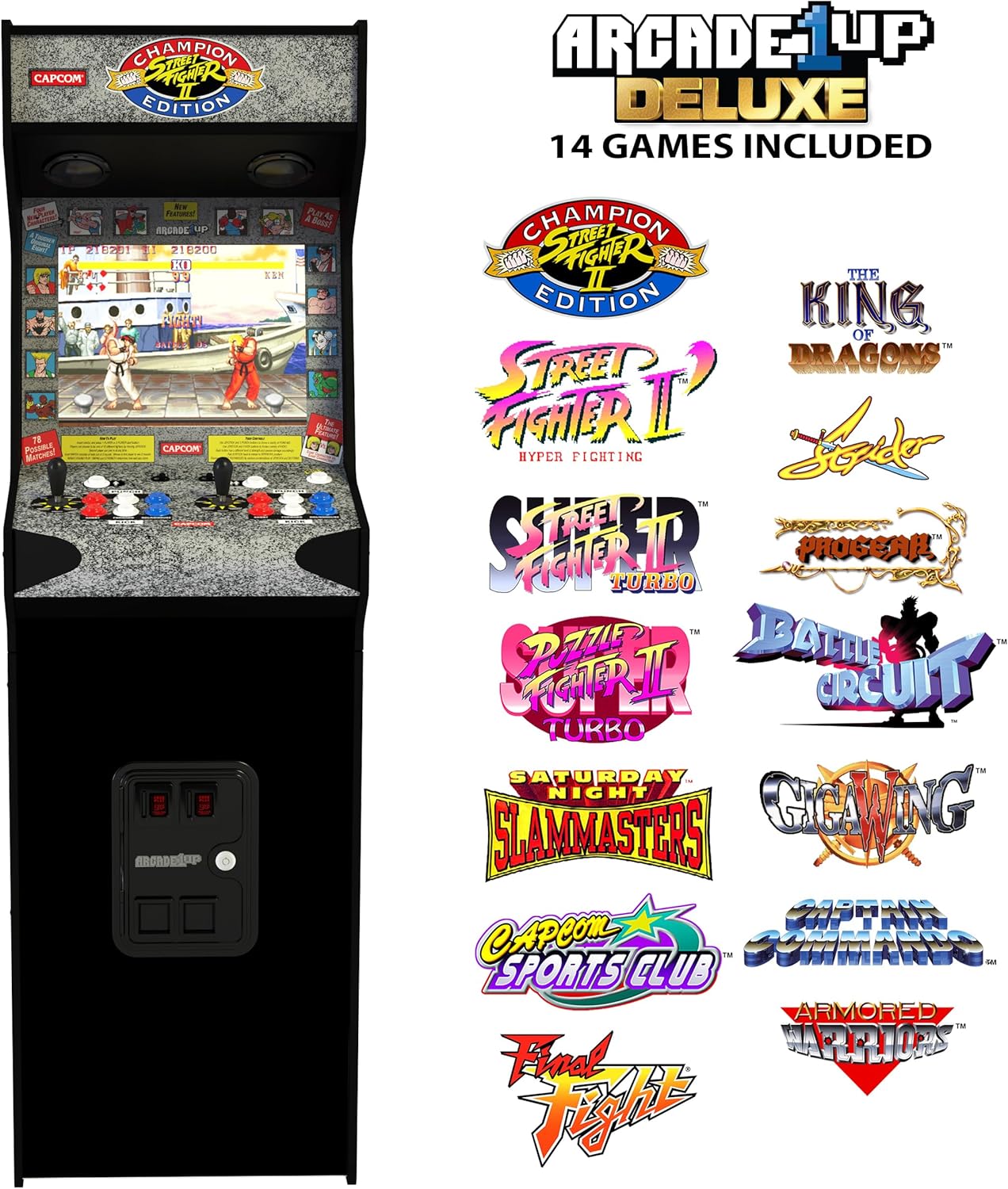 Arcade1Up STREET FIGHTER II Deluxe
