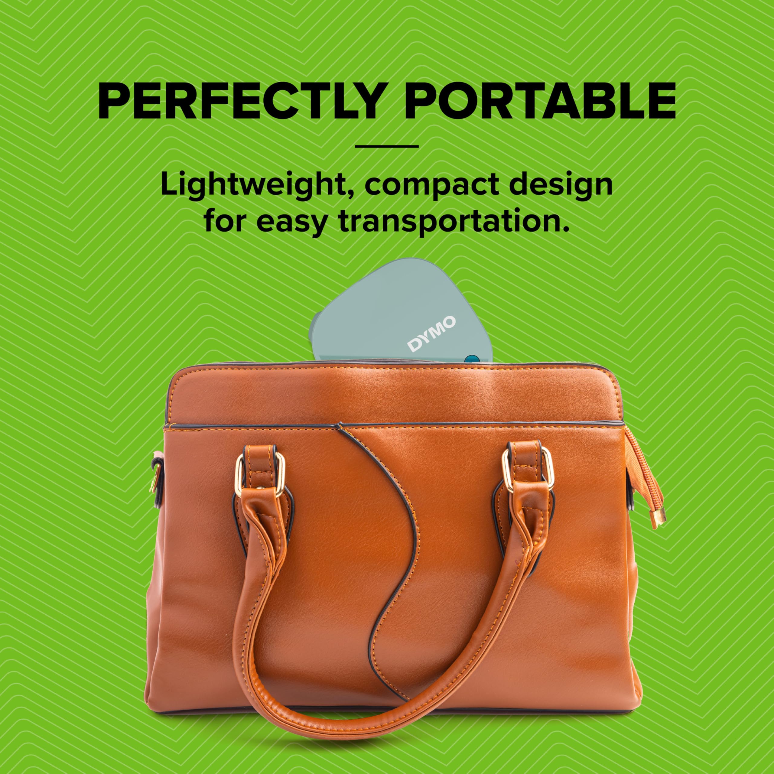 Dymo LetraTag 200B Bluetooth Label Maker | Compact Label Printer | Connects Through Bluetooth Wireless Technology to iOS and Android | Includes 1 White Paper Label Tape | Black