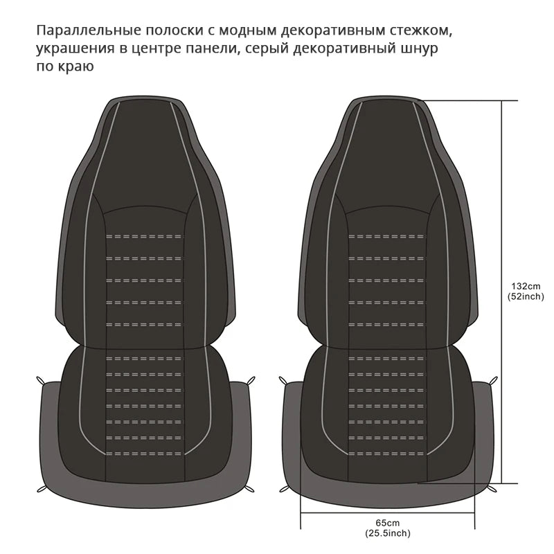 AUTOYOUTH PU Leather Front Car Seat Covers High Bucket Car Seat Cover Auto Interior For 308 CC For Ranger XLT 2001 For Opel