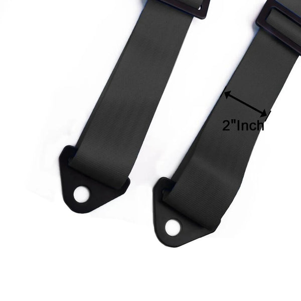 JDM Universal 2 Inch 4 Point Racing OMP Quick Release Seat Belt Harness 2" Rally Drift Car 4 Point OMP Belts Safety Harness