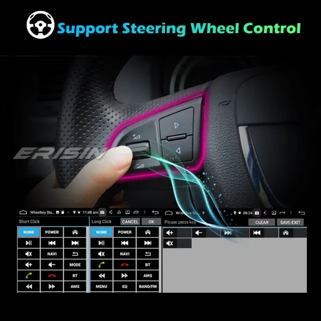 ES8791V 9" Touchscreen Headunit DSP 8-Core Android 11.0 Car Stereo For VW / SEAT / SKODA Amarok T5 Passat Golf MK5 6 Caddy Touran Tiguan Polo EOS Jetta CarPlay