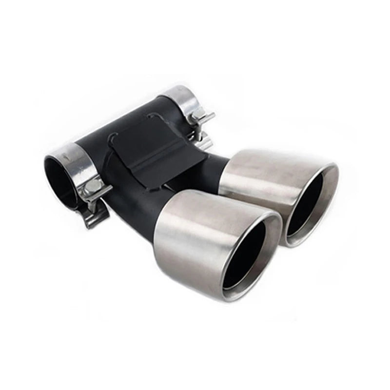 Suitable for Porsche Cayman 718 981 987 Boxster Exhaust Modified Dual Sports Tailpipe Stainless Steel Muffler Low Upgrade High-G