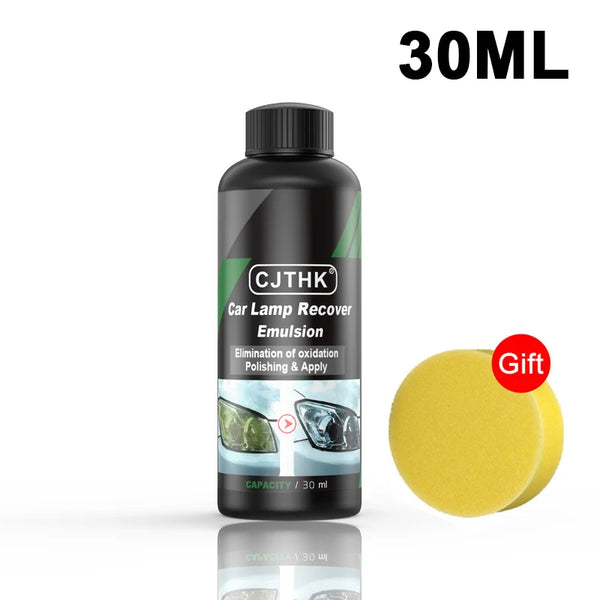 Car Headlight Restoration Polishing Headlamp Scratch Remover Repair Cleaning Paste Remove Oxidation Headlight Polish Liquid