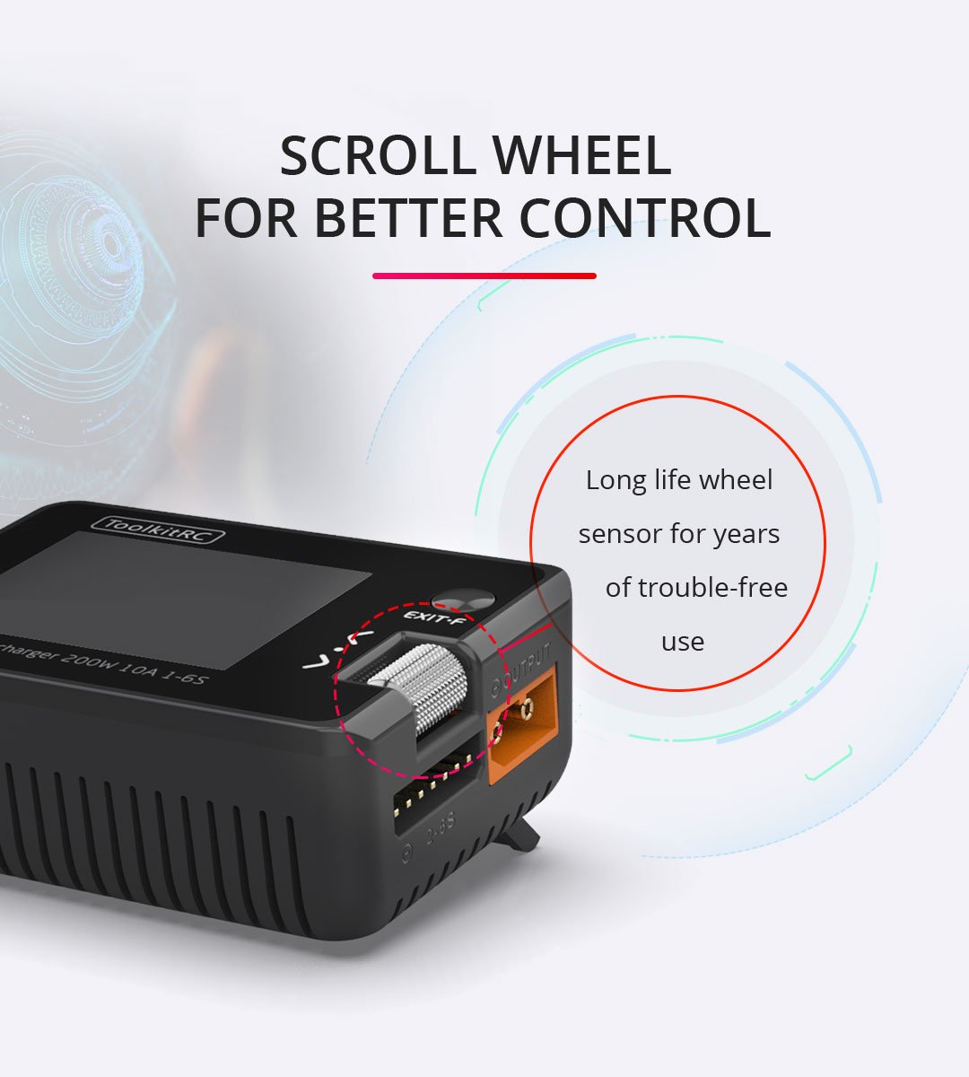 ToolkitRC M7 200W DC Multi Function Balance Charger XT60