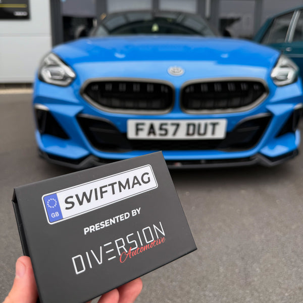 SWIFTMAG Magnetic Removable Numberplate Kit