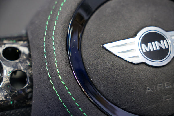 Mini Cooper Base / S / JCW R56 Custom Carbon Fibre Steering Wheel (2007 - 2013)