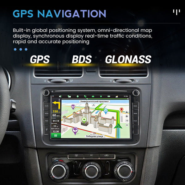 Volkswagen/Seat/Skoda Universal 8 Inch CarPlay and Android Auto Screen