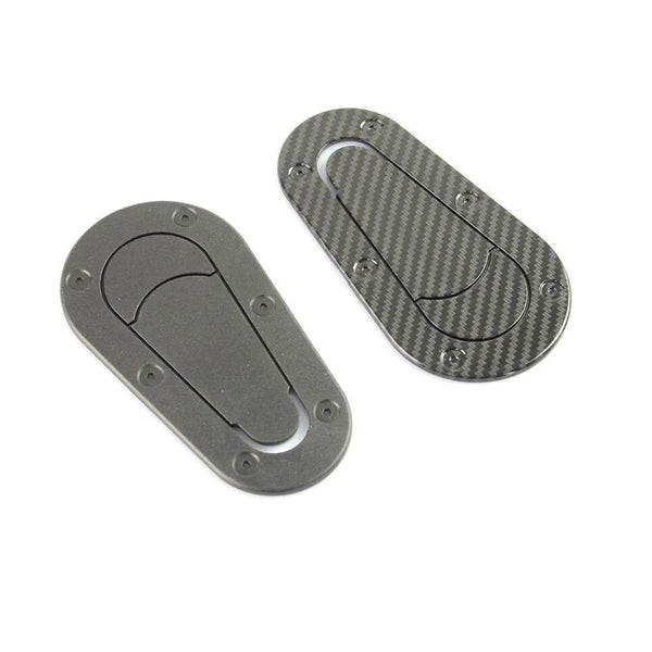Universal Car Carbon Fiber Sticker for Hood Lock Racing Bonnet Decorative Hood Scoop Stickers for BMW Nissan AMG Mustang