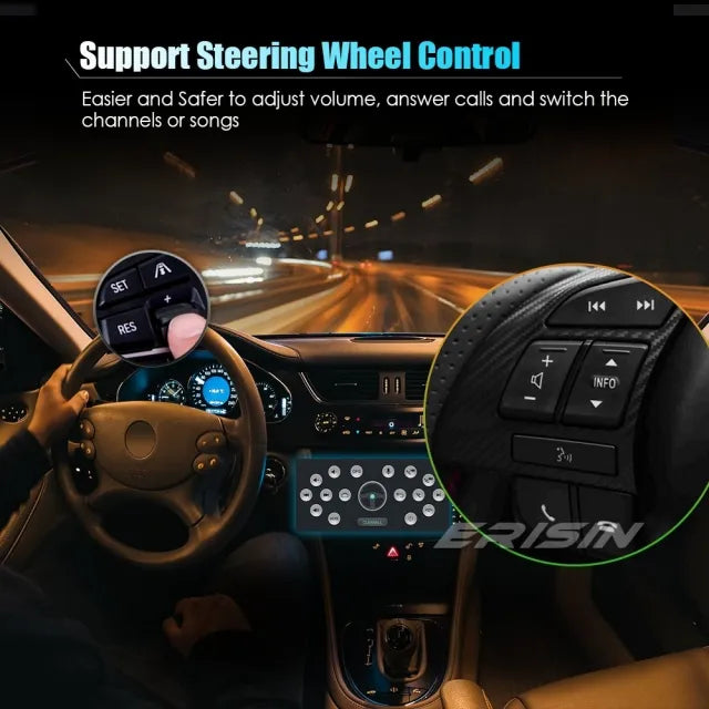 ES2728V 9" DAB+Android 10.0 Car Stereo GPS Radio SatNav OPS For VW T5 Sharan Touran Amarok Bora EOS Passat Golf 5 6 Touran Polo Seat