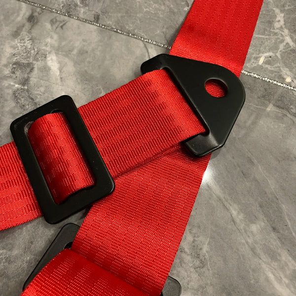 SIF Universal Racing Harness Seat Belt 4 Point Quick Release Nylon Car Safety Racing Seat Belt 2 Inches