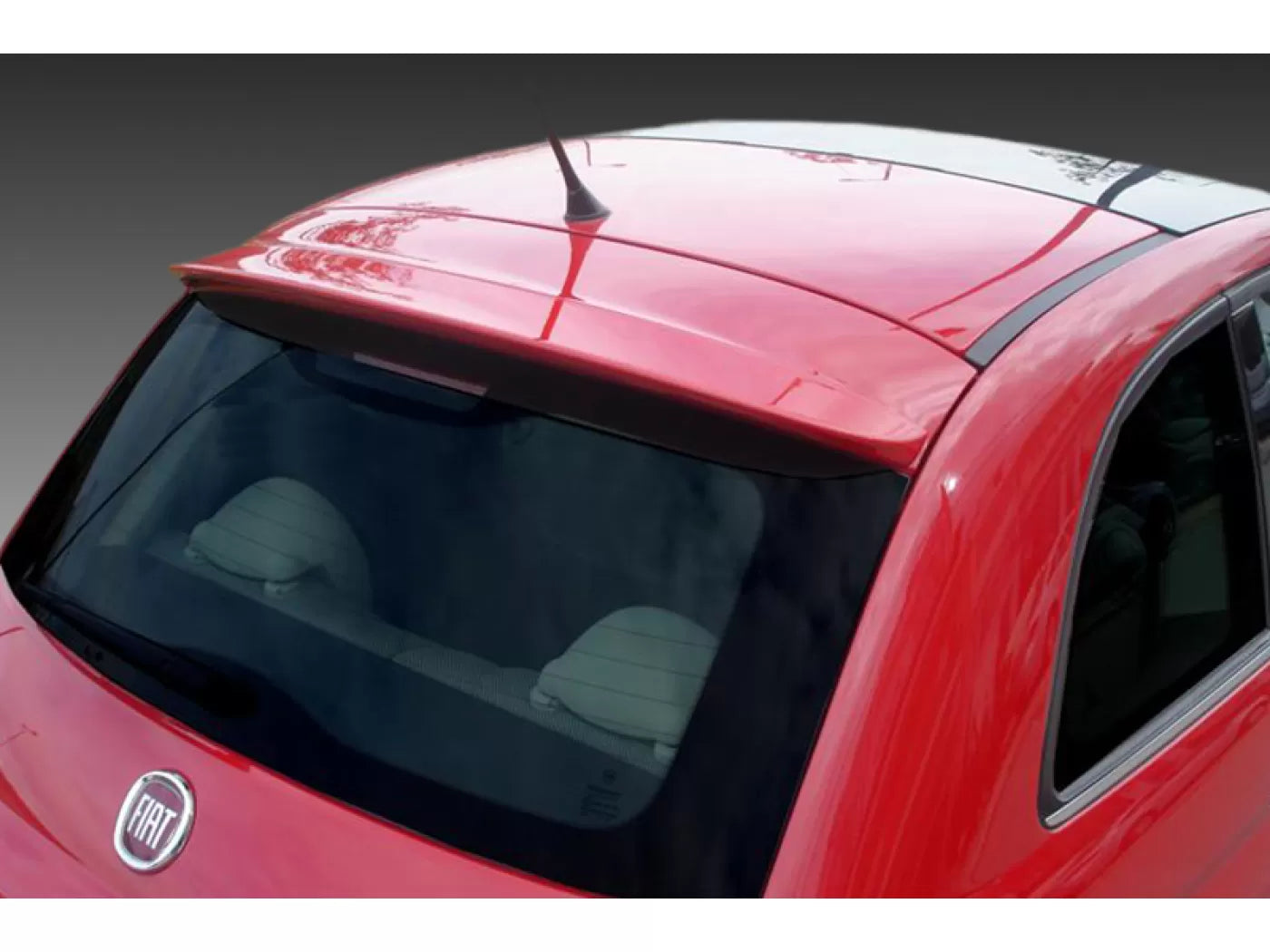 Motordrome Design Rear Wing Roof Spoiler Fiat 500 PU