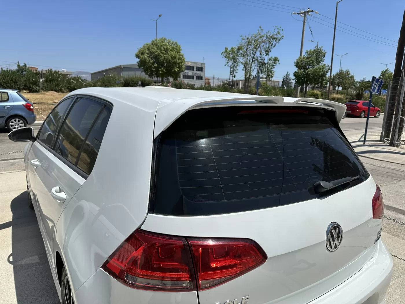 Motordrome Design Roof Spoiler Rear Wing Golf Mk7 / Mk7 Facelift GTI / R / R-Line PU