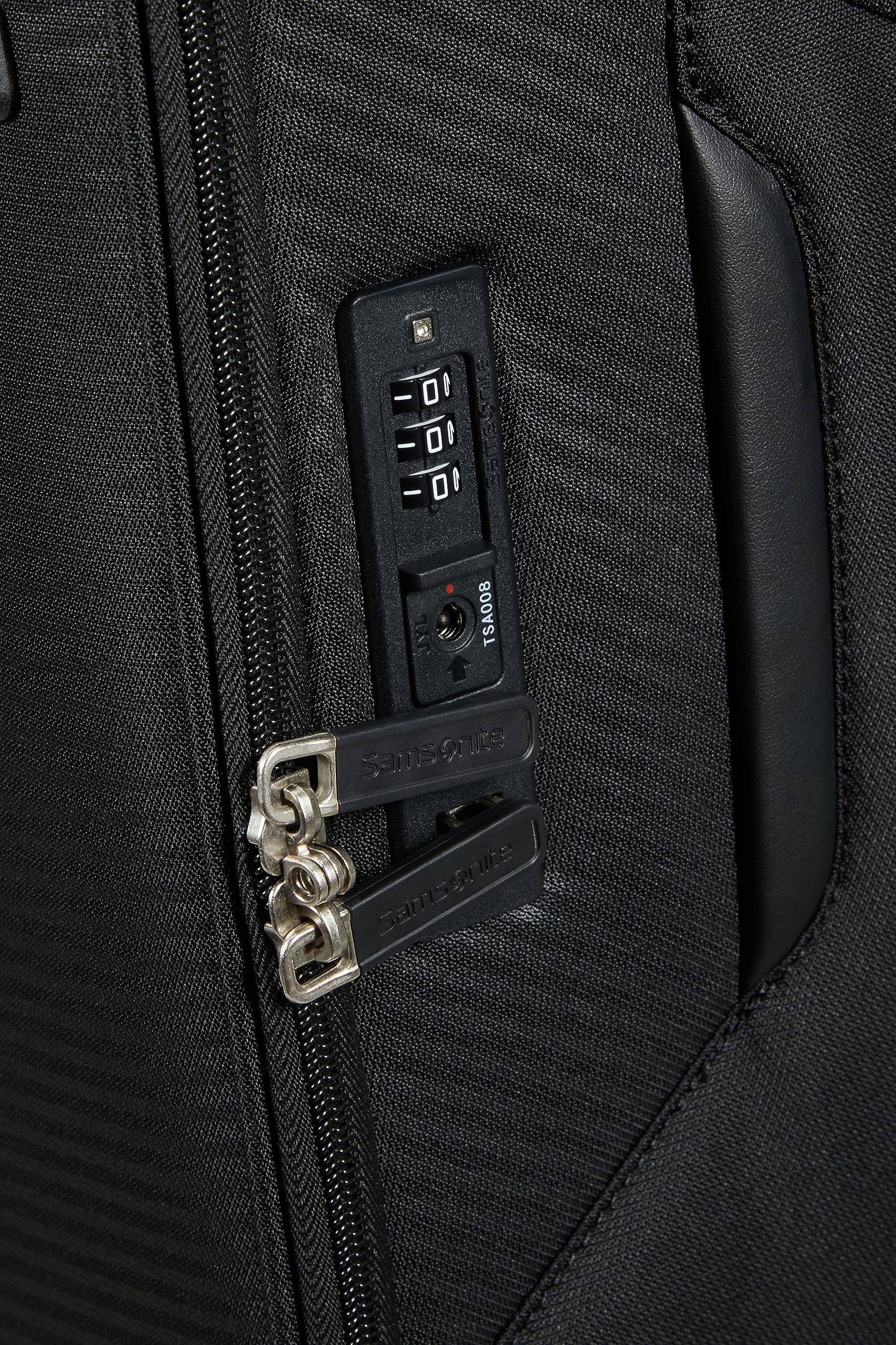 Samsonite Litebeam - Spinner S, Hand Luggage, 55 cm, 39 l, Black (Black)