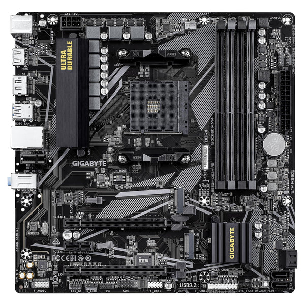 Gigabyte B550 AORUS ELITE V2 Motherboard - Supports AMD Ryzen 5000 Series AM4 CPUs, 12+2 Phases Digital Twin Power Design, up to 4733MHz DDR4 (OC), 2xPCIe 3.0 M.2, 2.5GbE LAN, USB 3.2 Gen1