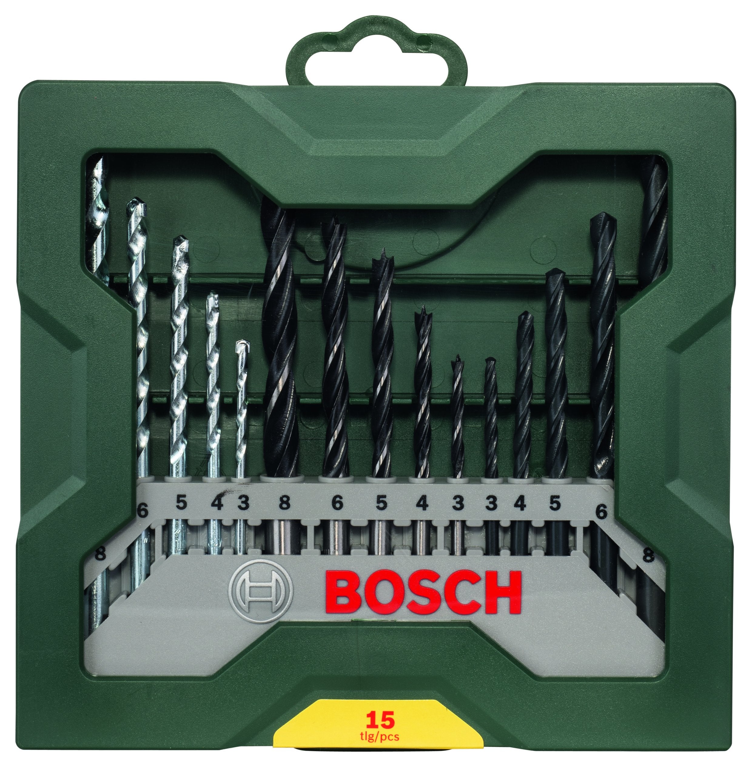 Bosch 70-Pieces X-Line Titanium Drill and Screwdriver Bit Set (for Wood, Masonry and Metal, Accessories Drills)