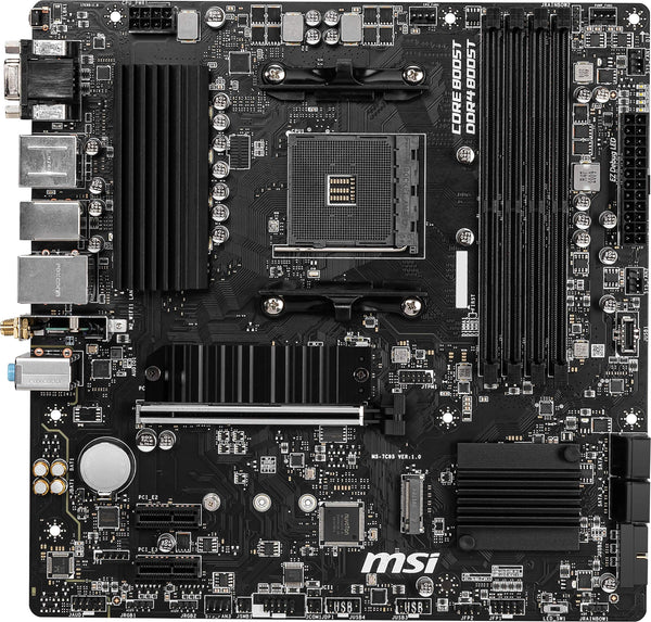 MSI MPG B550 Gaming Plus (ATX AMD AM4 DDR4 M.2 USB 3.2 Gen 2 HDMI ATX Gaming Moederboard AMD Ryzen™ 5000 processors