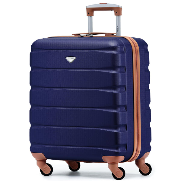 Flight Knight Set of 3 Lightweight 4 Wheel ABS Hard Case Suitcases Cabin & Hold Luggage Options Approved for Over 100 Airlines Including easyJet, British Airways, Ryanair, Jet2 & Many More