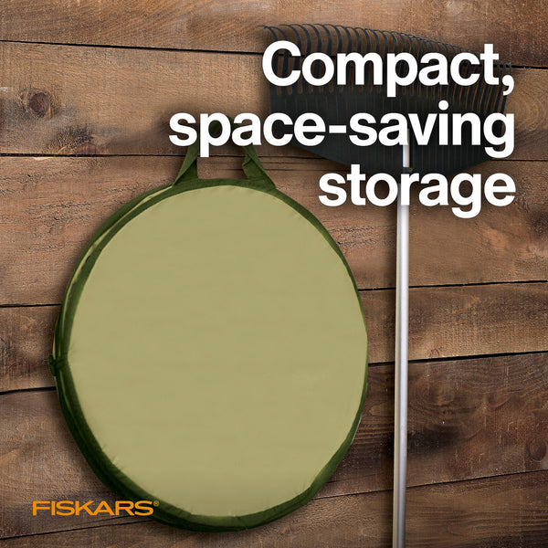 Fiskars 30 Gallon HardShell Bottom Kangaroo Garden Bag