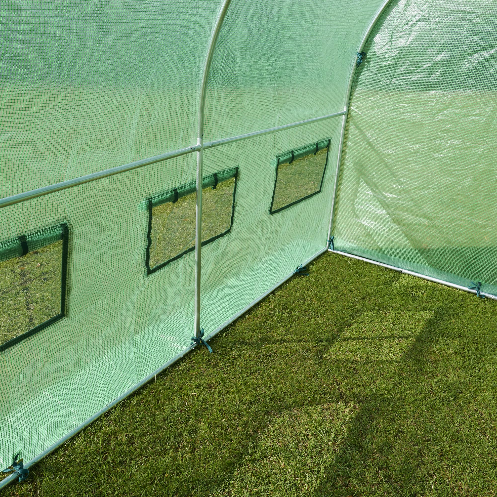 FeelGood UK PT4 Replacement 4 x 2 x 2m Cover For Polytunnel Garden Greenhouse -
