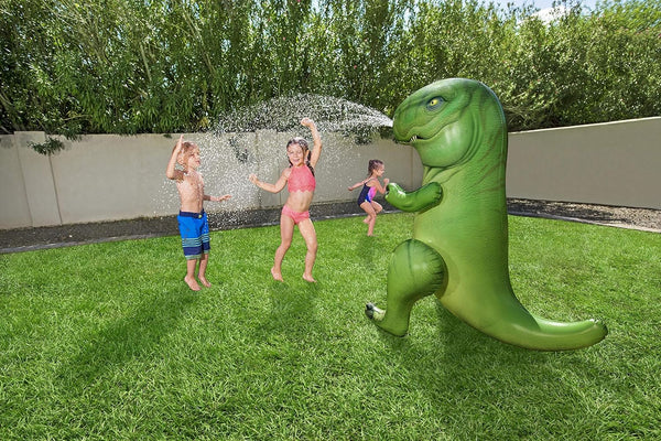 Bestway Dinomite Dinosaur water sprinkler, Kids Inflatable Garden Water Toys
