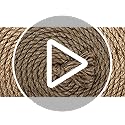 Aoneky Natural Jute Rope 14/16 /20/25 /30/40/ 50MM - Heavy Duty Twisted Hemp Rope for Crafts Nautical, Tug of War Rope, Climbing, Hammock - Garden Decking Rope for Decorate (25mm / 30m)