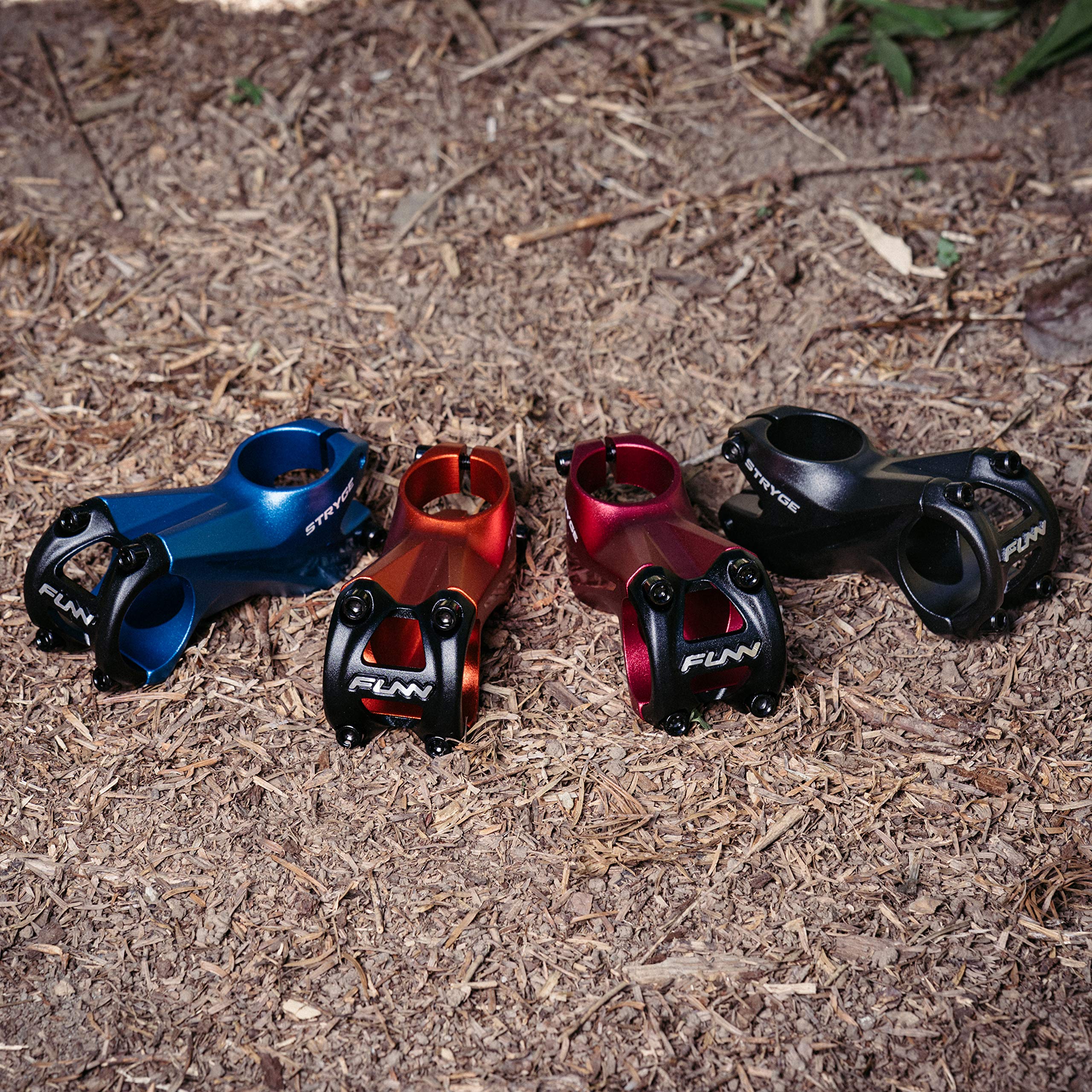 Funn Stryge Bike Drop Stem with -5 Degree - Length 55mm stem with 35mm Bar Clamp, Bike Stem for Mountain Bike, BMX Bike, Road Bike and Gravel Bike