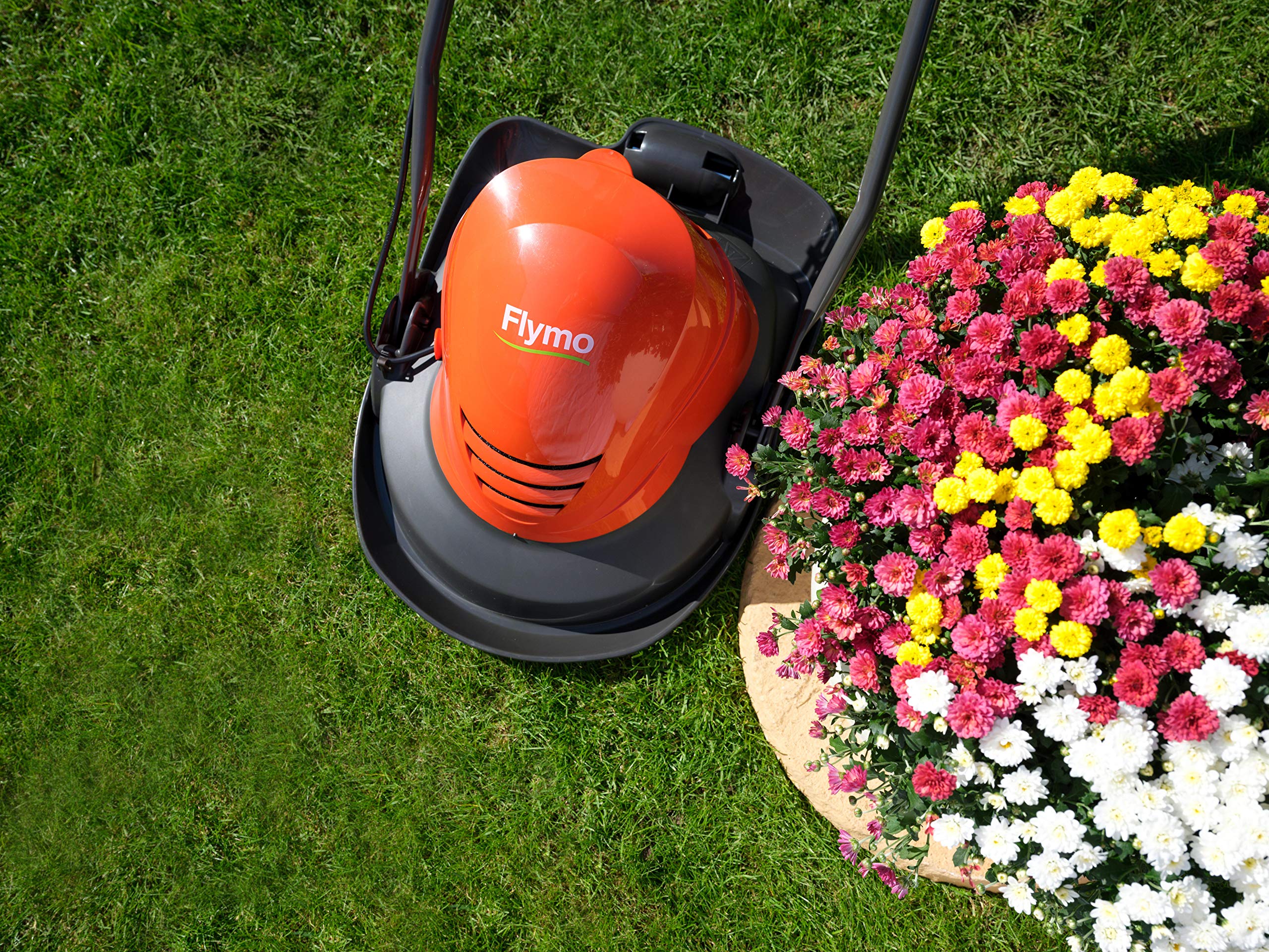 Flymo Turbo Lite 260 Electric Hover Lawn Mower, 1400 W, 26 cm Cutting Width