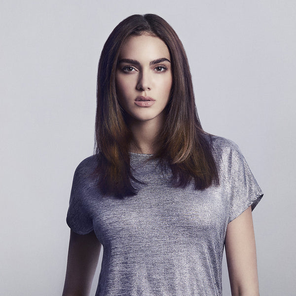 BaByliss Straight and Curl Brilliance Hair Straighteners - Curved Metal Design Easy Styling, Smoothing Titanium Plates, Ionic Anti-Frizz, Fast 15 Second Heat Up, 5 Heat Settings Up to 235°C, 2481U