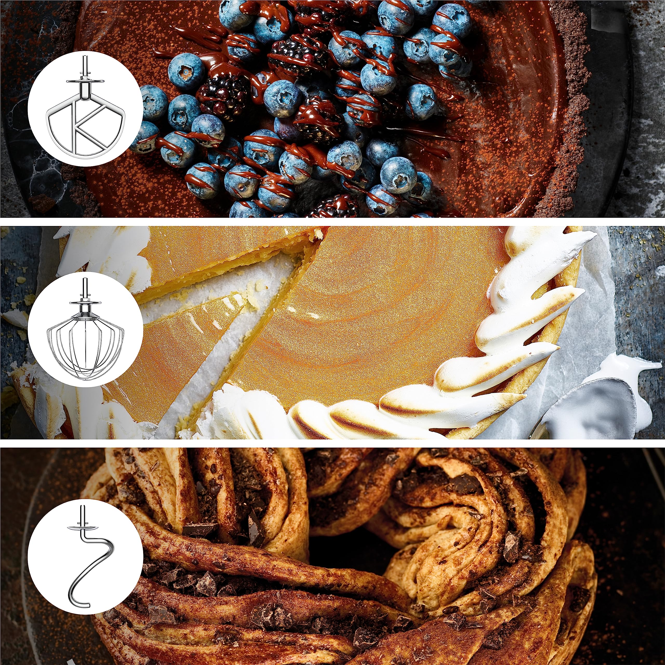 Kenwood kMix Editions KMX760API Kitchen Machine, 5 l Stainless Steel Bowl, Safe-Use Safety System, Metal Casing, 1000 Watts, incl. 3-Piece Patisserie Set and Splash Guard, Apricot Pink