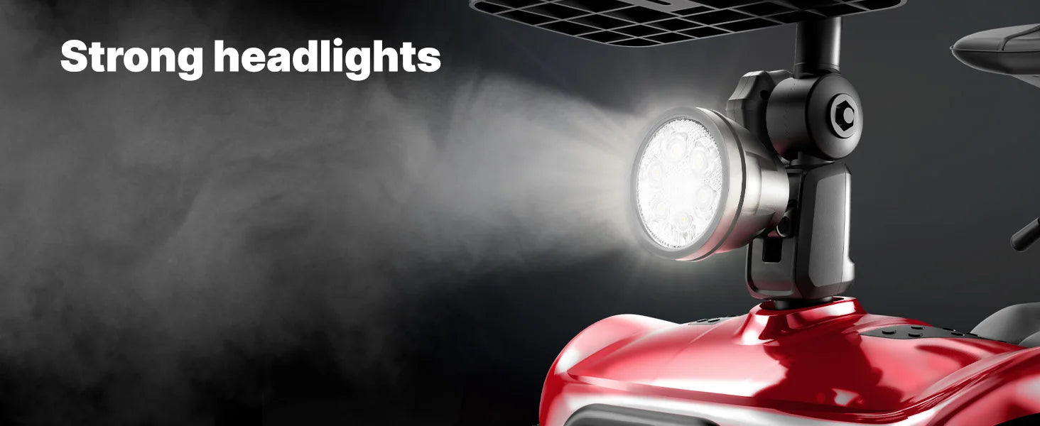 iscooter X02 Electric Mobility Scooter - 250W Power | 12Ah Battery | 5Mph Speed | 12Mi Range - One Size - Escooter Clinic